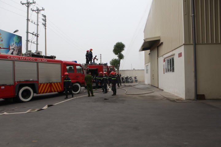Công tác phòng cháy chữa cháy