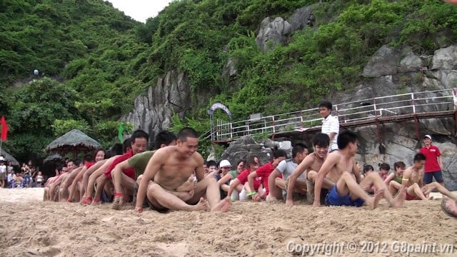 Hành trình hè 2012 tại biển cát bà