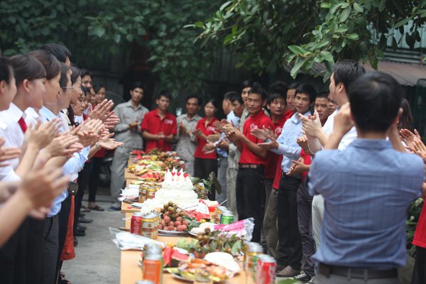 Sinh nhật 3 tuổi - Cty cp sao việt nam