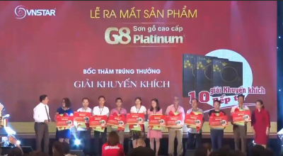 Lễ ra mắt sơn gỗ cao cấp G8 Platinum Đan Phượng (15-9-17) – Sao Việt Nam [VNSTAR MEDIA]